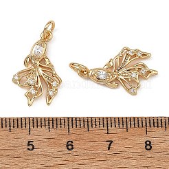 SHEGRACE Brass Pave Clear Cubic Zirconia Pendants&nbsp;XGRQ4D361-660G