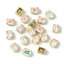 プレシオサ® マキシマ クリスタル 縫い付けカップ  マルチ連リンク  チェコクリスタル  真鍮製爪付き台座付き  719 37 408 八角形  ゴールドカラー  00030 200 クリスタル アブ  10x8mm&nbsp;Y-PRC-SC10-00030-200-G
