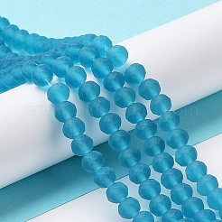 Transparent Glass Beads Strands&nbsp;EGLA-A034-T4mm-MD27