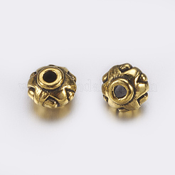 Tibetan Style Spacer Beads&nbsp;TIBEB-A24612-AG-LF