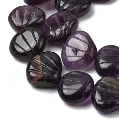 Natural Amethyst Carved Beads Strands&nbsp;G-H339-A07-01A