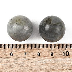 Natural Labradorite Sphere Beads&nbsp;GG-D003-A13