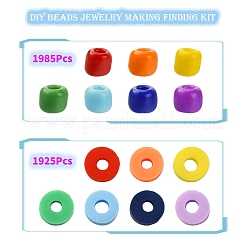 DIY Beads Jewelry Making Finding Kit&nbsp;DIY-YW0005-62