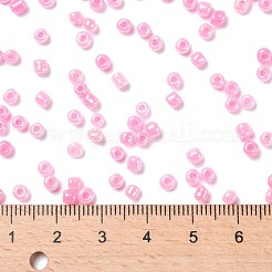 8/0 ガラスシードビーズ  セイロン  ラウンド  ミックスカラー  8/0  3mm  穴：1mm  8色  約2000PCS /カラー  16000個/セット&nbsp;SEED-US0001-02-3mm