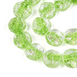 Handmade Lampwork Beads Strands&nbsp;LAMP-N028-04B