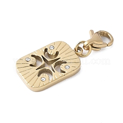 304 Stainless Steel Pendant Decoration&nbsp;STAS-S165-44G
