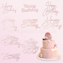 18Pcs 9 Styles Birthday Cake Toppers&nbsp;AJEW-SP0001-83B