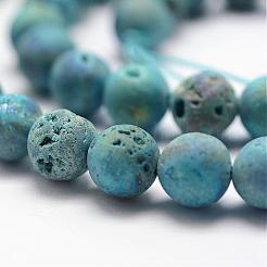 Electroplated Natural Quartz Crystal Beads Strands&nbsp;G-K174-01B
