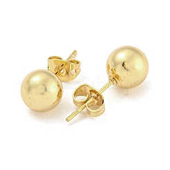 Brass Ear Studs&nbsp;EJEW-P261-01C-G