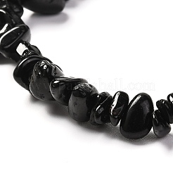 Natural & Synthetic Mixed Gemstone Stretch Bracelet for Men Women&nbsp;BJEW-JB06706