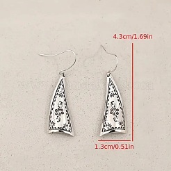 Triangle Alloy Dangle Earrings&nbsp;FS-WG41F15-01