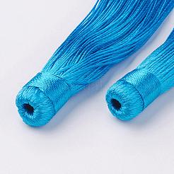 Nylon Tassels Big Pendant Decorations&nbsp;HJEW-G010-B04