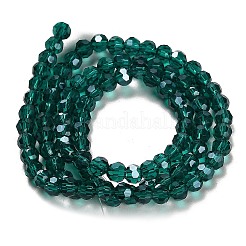 Electroplate Glass Bead Strands&nbsp;LS-EGLA-R015-4mm-13