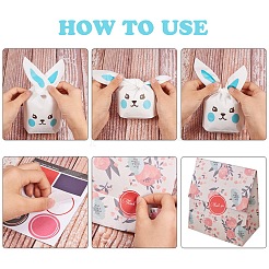 Animals Theme Plastic Bags and Flowers Floral Paper Gift Bag&nbsp;ABAG-PH0002-32