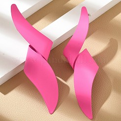 Twist Alloy Stud Earrings&nbsp;EJEW-K304-05