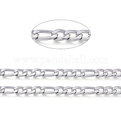 Tarnish Resistant 304 Stainless Steel Figaro Chains&nbsp;CHS-M001-04P