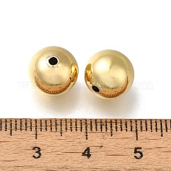 Rack Plating Brass Beads&nbsp;KK-K373-08E-G