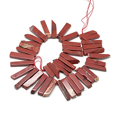 Natural Red Jasper Beads Strands&nbsp;G-R419-10