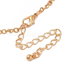 Sun Alloy Plastic Pearl Pendant Necklaces for Women&nbsp;NJEW-U013-11G