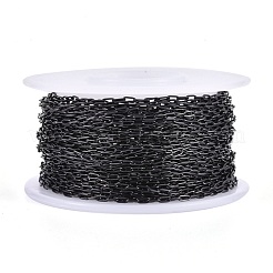 304 Stainless Steel Paperclip Chains&nbsp;CHS-F010-01A-B-01
