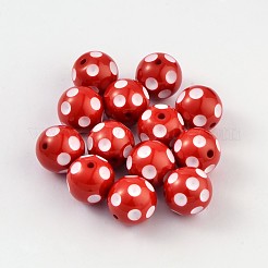 Chunky Bubblegum Acrylic Beads&nbsp;SACR-S146-20mm-11