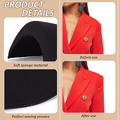 Sponge Shoulder Pad&nbsp;DIY-WH0888-485A-01