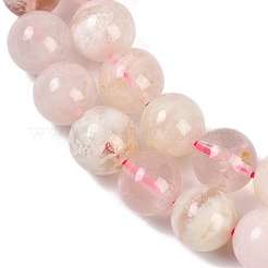Natural Lodolite Quartz Beads Strands&nbsp;G-B125-M07-01
