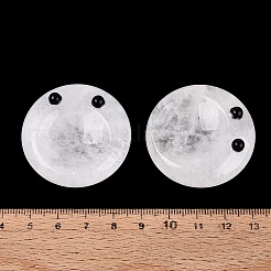Natural Quartz Crystal Thumb Worry Stone&nbsp;G-Q602-12F