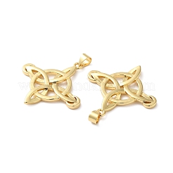 Rack Plating Brass Pendants&nbsp;KK-O142-13G