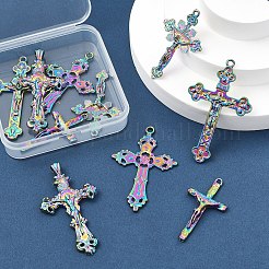 10Pcs 5 Styles Plated Alloy Pendants&nbsp;FIND-YW0007-16