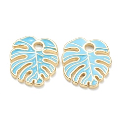 Brass Enamel Pendants&nbsp;KK-A153-07G-A