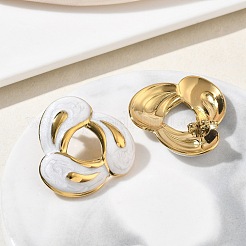 304 Stainless Steel Stud Earrings&nbsp;EJEW-F409-01G