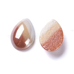 Opaque Glass Cabochons&nbsp;GGLA-S038-02C-8x12