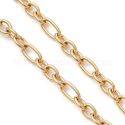 304 Stainless Steel Leaf Link Chain Bracelet Making&nbsp;AJEW-JB01433