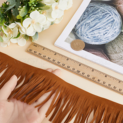 5 Yards Faux Suede Tassel Trimming&nbsp;DIY-GF0008-64