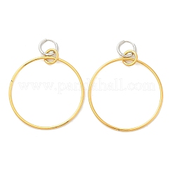 304 Stainless Steel Hoop Earrings for Women&nbsp;EJEW-U043-01G