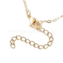 Synthetic Blue Lace Agate Star & Natural Freshwater Pearl & Brass Link Chain Necklaces&nbsp;NJEW-JN05687-02