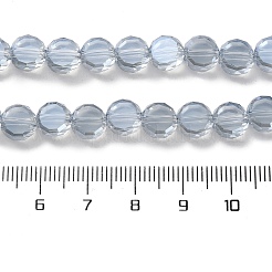 Electroplate Glass Beads Strands&nbsp;EGLA-C010-01A-PL03