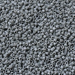 MIYUKIデリカビーズ  シリンダー  日本製シードビーズ  11/0  （db0731)不透明なグレー  1.3x1.6mm  穴：0.8mm  約2000PCS /ボトル  10 G /ボトル&nbsp;SEED-JP0008-DB0731