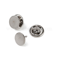 304 Stainless Steel Butterfly Clutches Pin Backs&nbsp;STAS-P262-03P-03