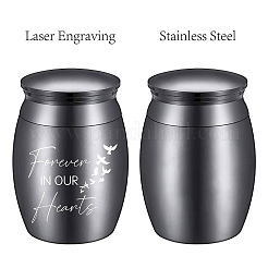 Stainless Steel Cremation Urn&nbsp;AJEW-CN0001-89A