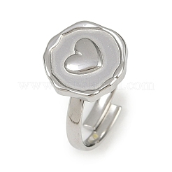 304 Stainless Steel Finger Rings&nbsp;RJEW-H254-08C-P
