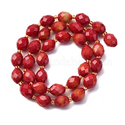 Natural White Jade Beads Strands&nbsp;G-D305-B01-01L
