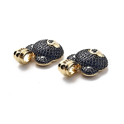 Brass Cubic Zirconia Pendants&nbsp;KK-G446-18G-04
