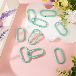 10Pcs Alloy Spring Gate Rings&nbsp;FIND-TA0009-25M