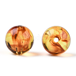透明なアクリルビーズ  ラウンド  シエナ  15.5mm  穴：2mm&nbsp;TACR-N018-03D
