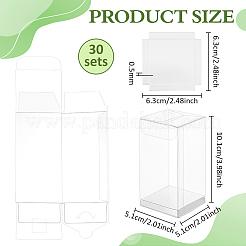 Folding PVC Gift Storage Boxes&nbsp;LS-CON-WH0110-57A