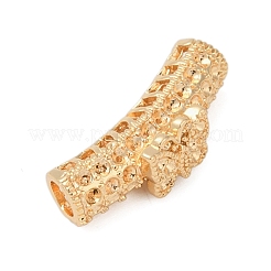 Brass Tube European Beads&nbsp;KK-G532-05B-G
