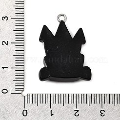 Halloween Opaque Resin Pendants&nbsp;CRES-D314-01P-01