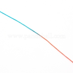 チンロンコード  ラウンド  サクランボ色  0.08cm  50 m /ロール&nbsp;OCOR-WH0068-47B